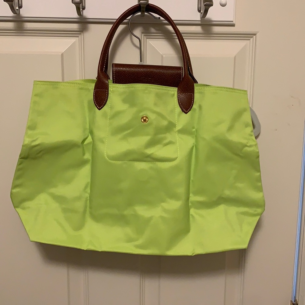 Lime green Longchamp